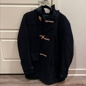 Black Duffle Coat